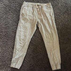 Bullhead Light Gray Wool Jogger Sweats